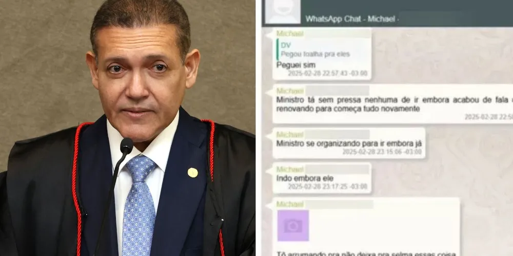 Mensagens fazem menção ao ministro Kassio Nunes Marques