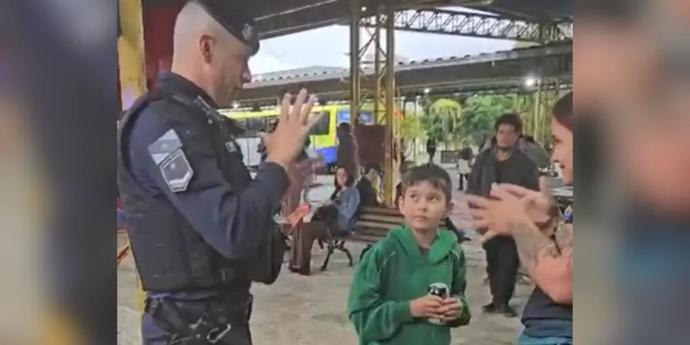 Guarda Municipal deu orientações à mulher