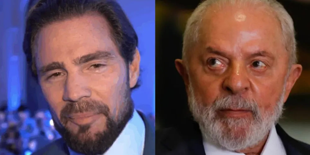 Daniel Vorcaro, dono do Banco Master, e Lula, presidente da República