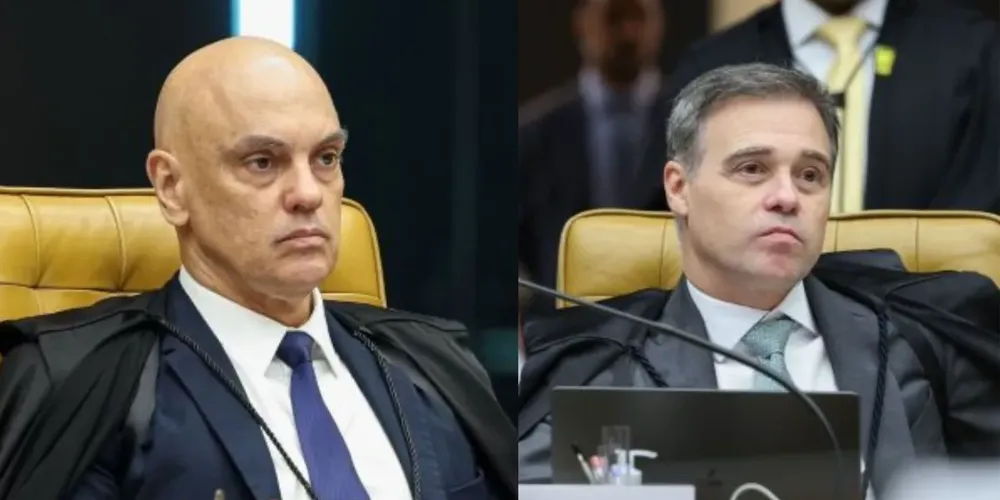 Alexandre de Moraes e André Mendonça