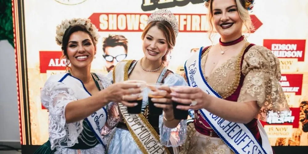 A seleção definirá a Rainha, a 1ª Princesa, a 2ª Princesa e a Miss Simpatia da Münchenfest 2026