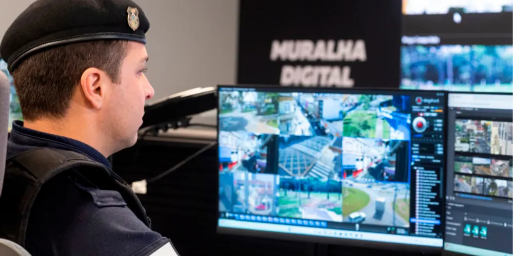 Estrutura da Muralha Digital em Ponta Grossa