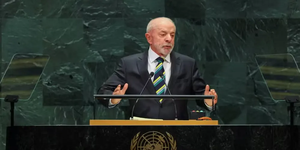 O presidente do Brasil, Luiz Inácio Lula da Silva (PT)