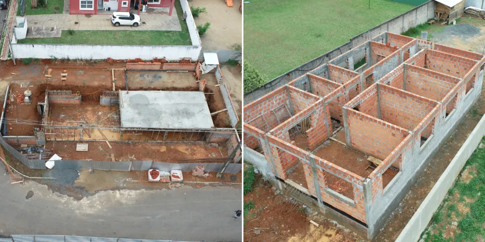 Obras do novo CREAS e Conselho Tutelar
