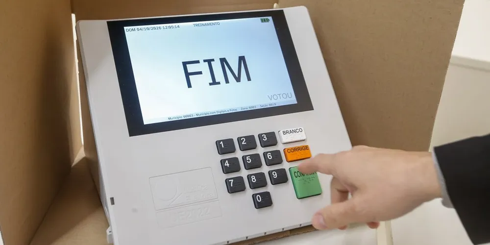 A operação será repetida no segundo turno, em 25 de outubro, com início no dia 24 e término no dia 26