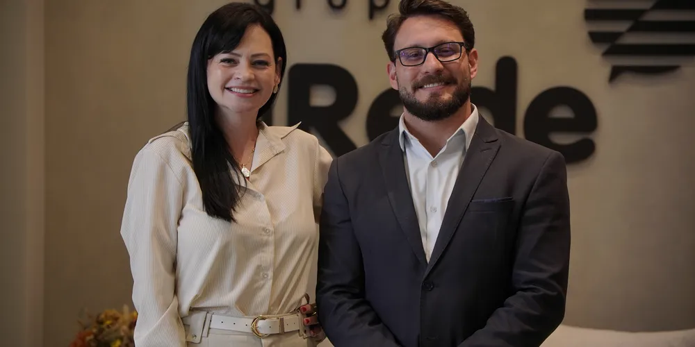Monaliza Marcela Michalowski e Lucas Cedric de Ávila, sócios da Primecon
