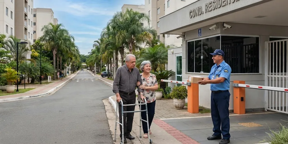 A pesquisa revela que 74,1% dos entrevistados preferem receber as encomendas diretamente na porta da residência, em vez de buscá-las na portaria