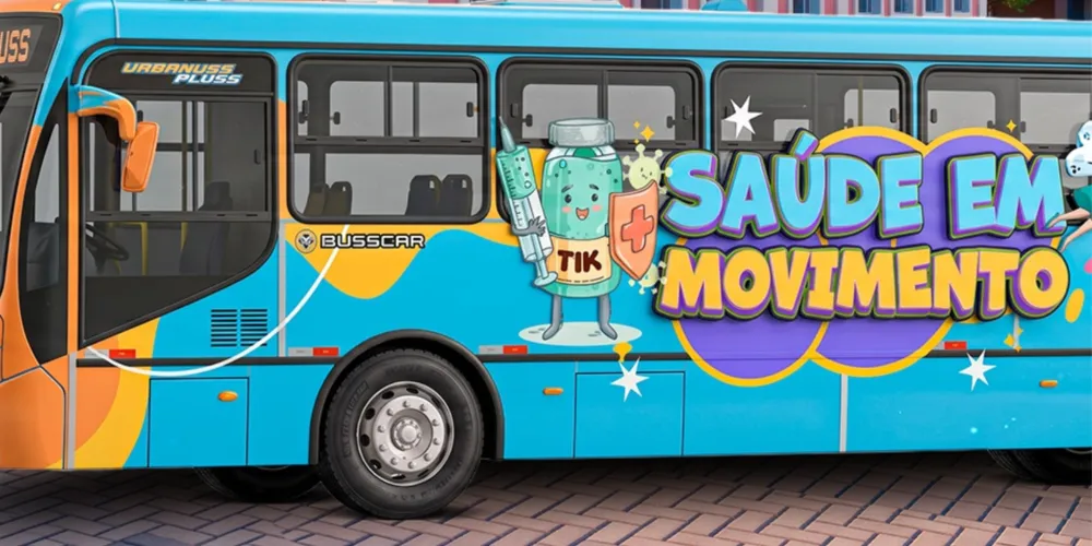 Ônibus Saúde em Movimento é um serviço itinerante do município