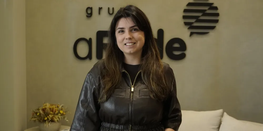 Secretária municipal da Família e Desenvolvimento Social de Ponta Grossa, Camila Calisto Sanches em entrevista ao Portal aRede, dentro da série especial ‘PG 203 anos’