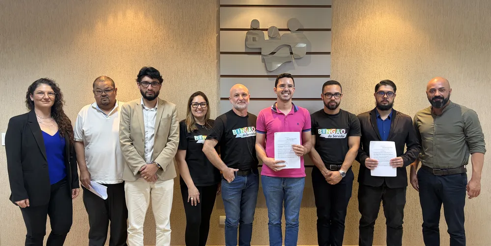 Os representantes do Sindicato dos Servidores Municipais de Ponta Grossa (SindServ), juntamente com a presidência da Câmara de Ponta Grossa, se reuniram na sede do sindicato