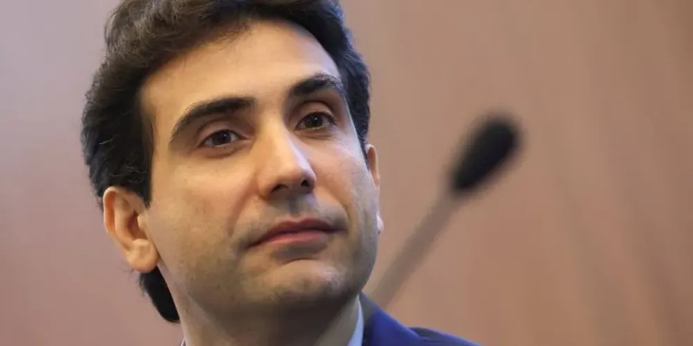 Presidente do Banco Central, Gabriel Galipolo, participa de coletiva de imprensa em Brasília