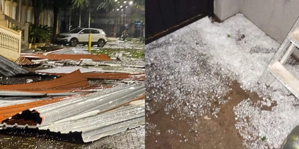 Prudentópolis, Tunas do Paraná, Cafezal do Sul e Chopinzinho foram algumas das cidades afetadas