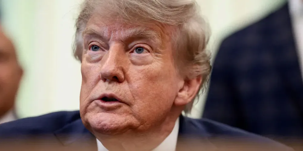O presidente dos Estados Unidos, Donald Trump