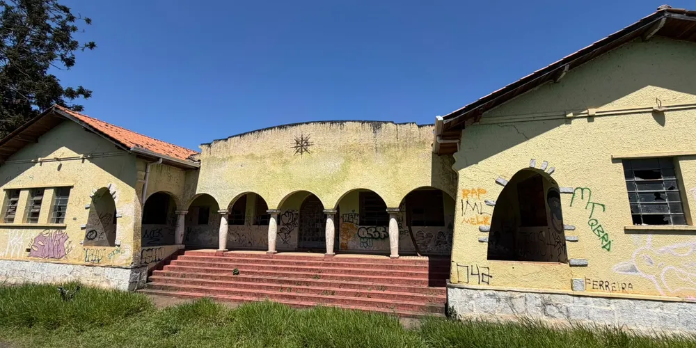 Unidade Social, em Tibagi, prédio histórico que atualmente tem o espaço subutilizado