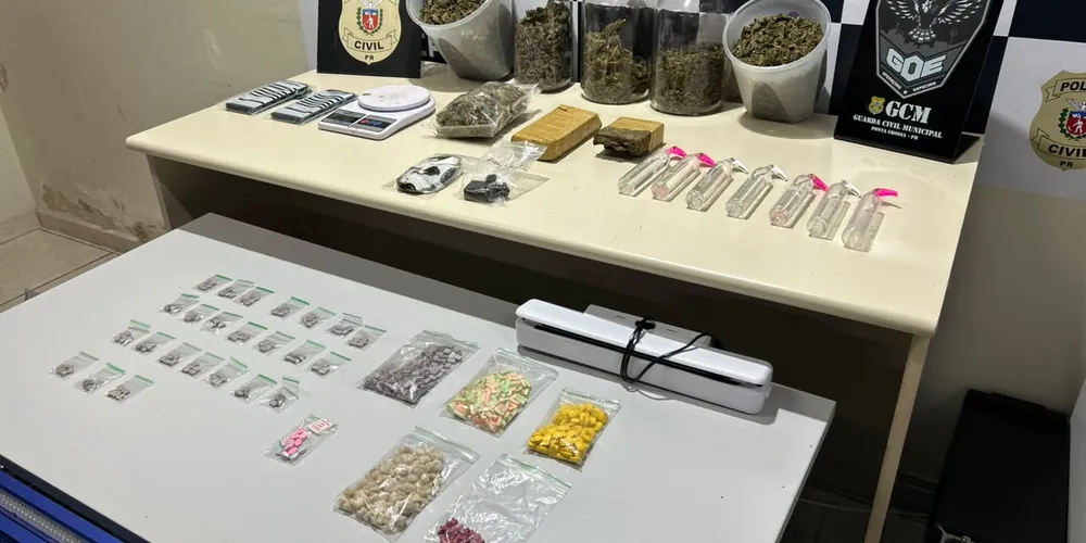 De acordo com as forças de segurança, a ação conjunta teve início após a abordagem de um indivíduo suspeito de armazenar drogas em sua residência