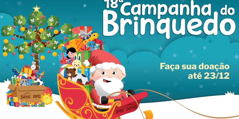 Iniciativa segue até 23 de dezembro e convida a população a participar de uma nova mobilização solidária