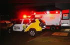 Motorista deixa local após colisão que atingiu carros estacionados em PG
