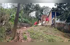 Veja fotos do local onde três pessoas ficaram soterradas em Ponta Grossa