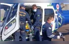 Homem morre e criança fica em estado grave em acidente entre carro e caminhão