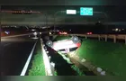 Jovem fica ferido após carro capotar na PR-151 em Ponta Grossa