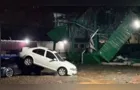 Possível tornado é registrado em Francisco Beltrão e deixa estragos