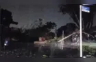 Temporal com granizo e vento forte atinge Apucarana nesta segunda-feira