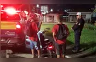 Adolescente e 'garupa' são flagrados sem capacete em veículo autopropelido em PG