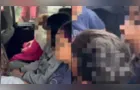 Carro é flagrado com 11 pessoas, incluindo três crianças no porta-malas