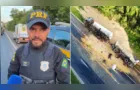 PRF confirma que carreta invadiu contramão em acidente fatal na BR-277