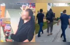 Jovem suspeito de tocar o terror em assaltos a comércios de Colombo é preso; câmera registra flagrante