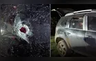 Homem é preso após atirar em vítima que segurava filho no colo em Carambeí