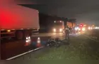 Motociclista morre após atropelar casal na BR-116 em Curitiba