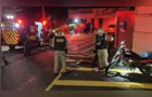 Colisão frontal entre motos deixa dois feridos no Centro de PG