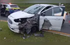 Motorista dorme ao volante, bate contra poste e é preso por embriaguez em PG