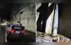 Homem é preso suspeito de tentar furtar cabos de energia em obra