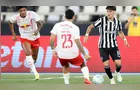 Com um jogador a mais em campo, Botafogo fica no empate com o Bragantino