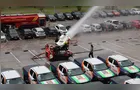 Governo fortalece estrutura de enfrentamento a desastres com 110 novos veículos e robôs de combate a incêndio