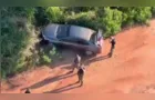 Vídeo mostra perseguição a carro carregado de maconha no Paraná