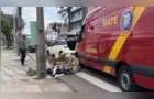 Idosa de 62 anos é atropelada por carro e sofre fratura no fêmur