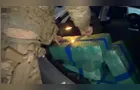 PRF apreende 306 kg de maconha após perseguição em Campo Largo