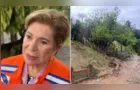 Prefeita visita local de tragédia e presta ajuda às famílias