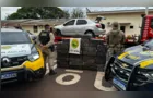 PRF e PM apreendem quase 690 kg de maconha após perseguição em Toledo