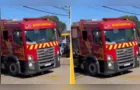 Homem fica ferido após cair de árvore e bater a cabeça em meio-fio em Cascavel