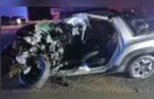 Motorista morre após colisão frontal na BR-476, na Lapa