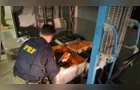 PRF apreende drogas, cigarros, cigarros eletrônicos, medicamentos e perfumes na BR-277