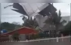 Vendaval causa estragos em Santa Catarina; veja vídeo