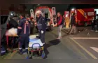 Motociclista é socorrido em estado grave após acidente com carro de aplicativo em Curitiba
