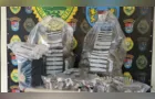Cães farejadores encontram quase 50 kg de maconha em malas na Rodoviária de PG