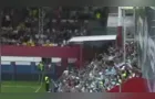 Brusque x Paysandu é paralisado após torre de câmera quase cair; veja vídeo