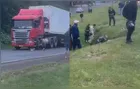 Gestante tem perna arrancada por moto e perde bebê em Pato Branco